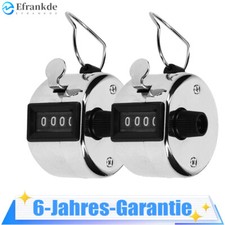 2 Stück Handzähler Klicker Counter Rundenzähler für Personenzähler Sport School