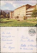 Ansichtskarte Friedrichroda FDGB-Erholungsheim "Walter Ulbricht" 1961