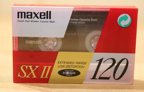 Maxell 120 audiokassette - 120,