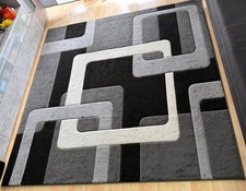 Teppich 200x200cm My Home Schwarz