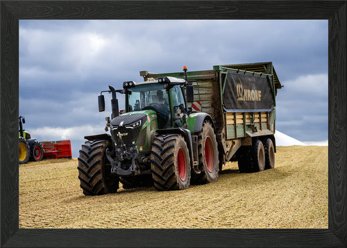 Fendt traktor mais silage - traktor,
