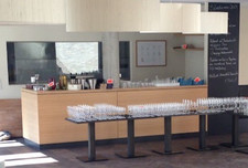 Eck-Holztheke Bar Theke