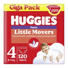 Huggies Pants Little Movers Disney, Baby-Windeln Gr.4, 120 St. (4x30), Monatsbox