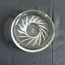 alter Glas Aschenbecher