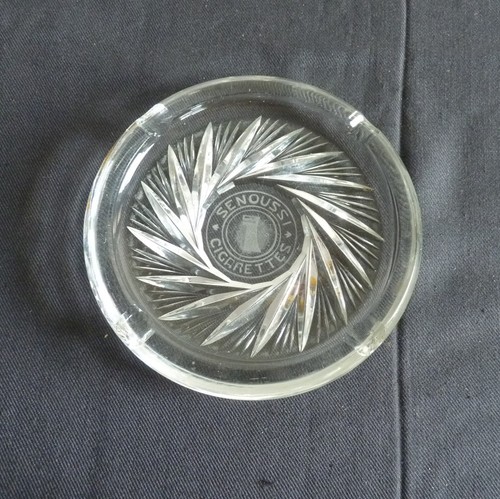 Alter glas aschenbecher - alter,