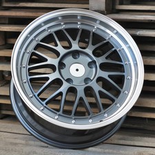 4X 17" LM Style Deep Dish GRAU
