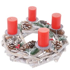 Adventskranz rund