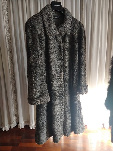 Perserpelz mantel grau - perserpelz, fur