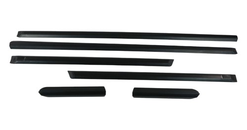 6tlg zierleisten set - set, schwarz