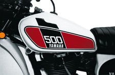 XT500 Tankdekor Modell 1976