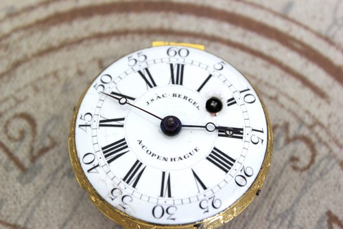 Spindel taschenuhr mit - spindel,