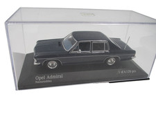 Minichamps 1:43; Opel Admiral, Nocturnoblau, limitiert.
