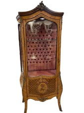 LOUIS XV STYLE INLAID VITRINE