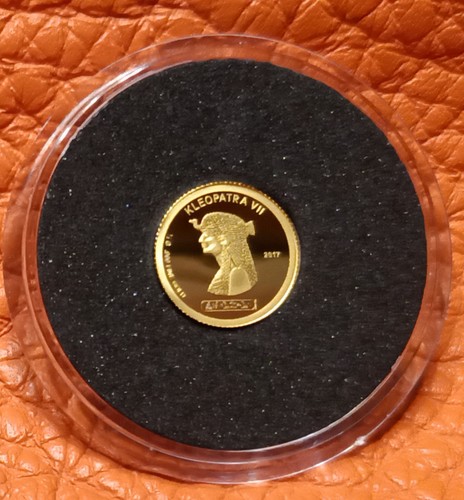 Goldmünze 24k kleopatra - 24k,