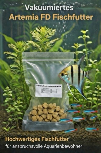 Artemia 250ml brine würfel - fd,