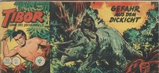Lehning Piccolos: Tibor Heft 85 " Gefahr aus dem Dickicht " mit Sammelmarke