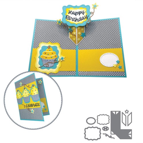 Pop falten grenze rahmen - 3d,