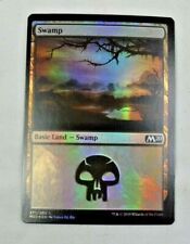 Sammelkarten Karte  SWAMP Basic Land M20 Deckmaster Magic The Gathering 7353