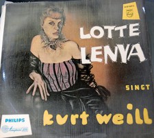 Lotte Lenya singt Kurt Weil, LP Philips B 07 089 L