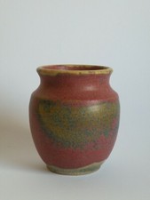 KERAMIKVASE Ritzsignatur