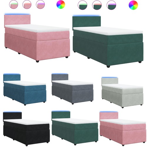 Samt boxspringbett - samt,