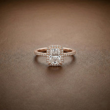 2Ct Glanzschliff Moissanit