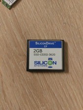   2GB Compact Flash Card  SiliconDrive 