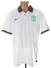 HIBERNIAN EDINBURGH 2010er FUSSBALL POLOSHIRT NIKE GRÖSSE L ERWACHSENE