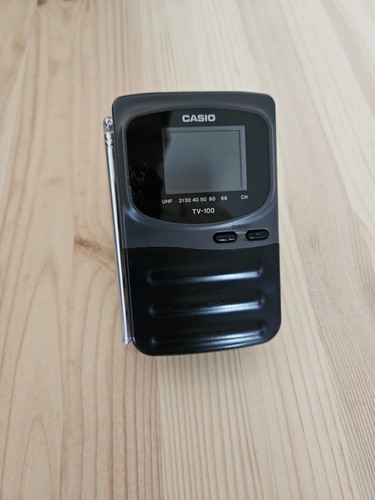 Casio 100d pocket tv - tv-100d,
