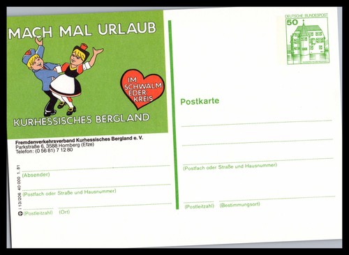 Brd 1981 bildpostkarte - 1981,