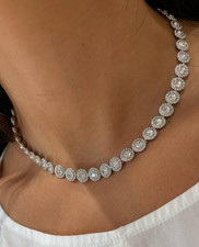 Una Angel Tennis Halskette