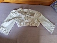 Dirndl Bluse Fuchs, Weiß, XS