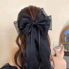 Haarnadel Jasmin weiß Netz