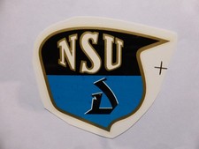 NSU D-Rad links Schriftzug