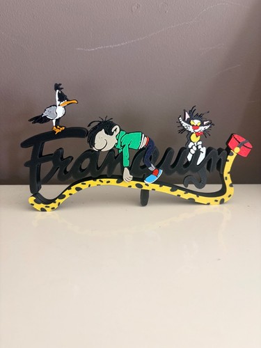 Franquin logo gaston lagaffe - franquin,