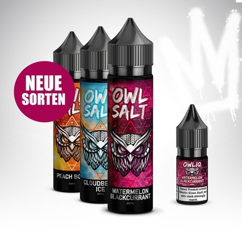 Owl salt longfill - longfill, 10ml
