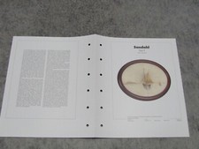 Sammelblatt für Lautsprecher Sandahl Type F von 1928 Rundfunkmuseum