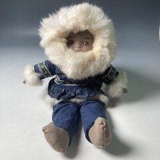 Porzellan Puppe Inuit Eskimo