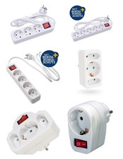 Stecker mit Schalter Steckdose