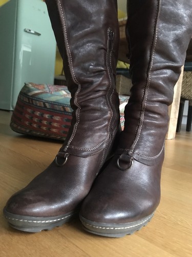 Manos lederstiefel gr38 39 - manos,