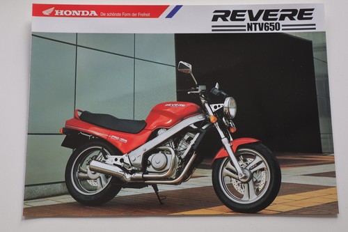 Prospekt honda ntv 650 revere - prospekt,