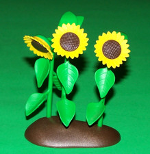 Playmobil 3 SUNFLOWERS in Dirt
