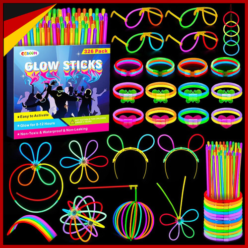 Knicklichter party set - party, 326