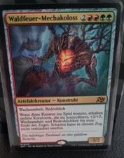 Waldfeuer-Mechakoloss / Pyrewood Gearhulk (MTG deutsch)