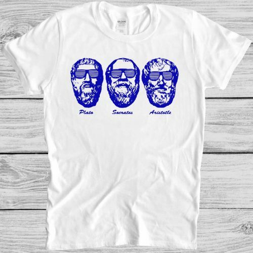Shirt sokrates platon - sokrates,