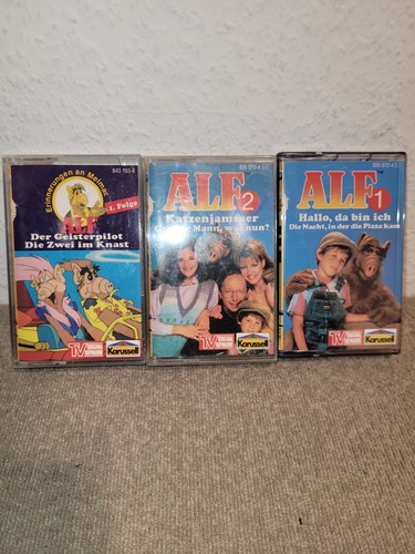 Alf hörspiel kassetten set - kassetten,