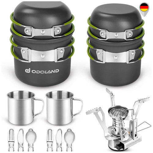 Camping geschirr set stück - camping,