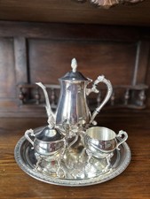 Vintage versilbertes