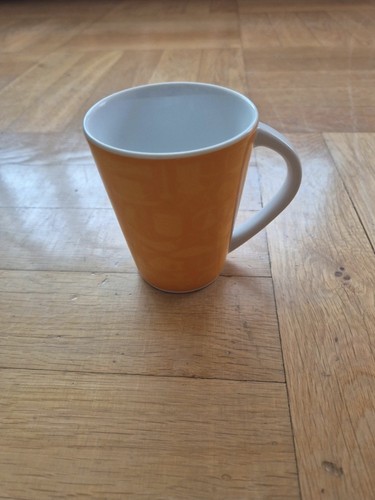 Orangene tasse kaffeetasse - orangene,