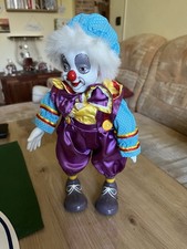 Clown Puppe mit Musik und
